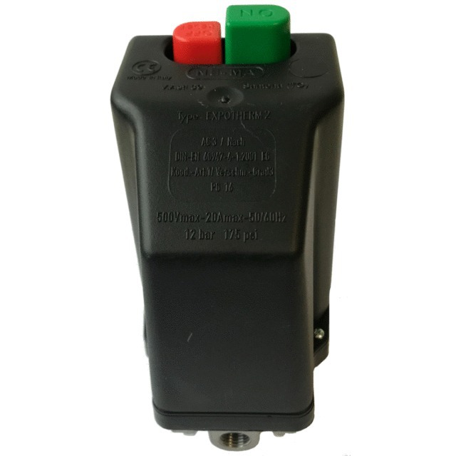 Pressostat pour Compresseur Triphase Dijoncteur Thermique 10A référence fournisseur 1940173